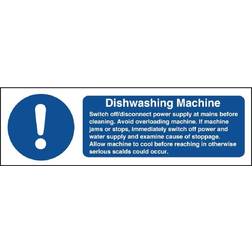 Vogue Machine Safety Sign W199