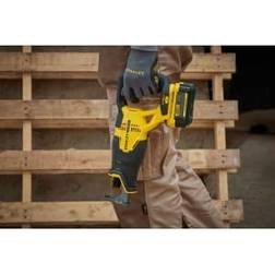 Stanley Tools Stanley FatMaxÂ V20 SFMCS300m1K-GB 18V 1 x 4.0AH Cordless Reciprocating Saw with Kitbox