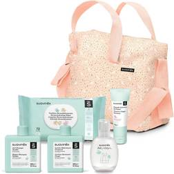 Suavinex Bolso Cosmética Bebé #CORAL coffret 6 pz