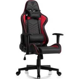 SENSE7 Spellcaster Black Red Armchair