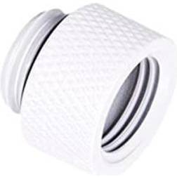 AlphaCool 17488 Eiszapfen Extension G1/4 Outer Thread to G1/4 Inner Thread - White