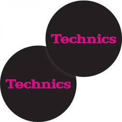 Technics Slipmat 60652 Simple T3:Pink on Black