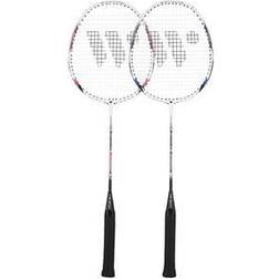 Wish Steeltec 9K badminton racket set