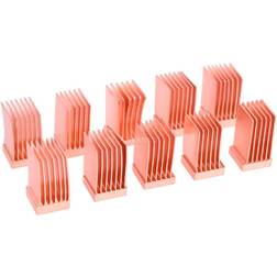 AlphaCool GPU RAM Copper Heatsinks 6,5x6,5mm 10pcs