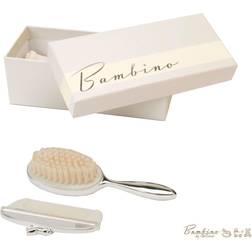 Bambino Brush and Comb Gift Set with Rocking Horse Icon