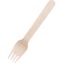 Fiesta Fourchette en Bois 155 mm x 100 Green Bois 155