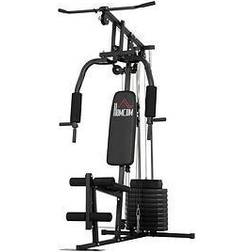 Homcom Multifunction Home Gym Machine, With 45Kg Weight Stacks, For Strength Training