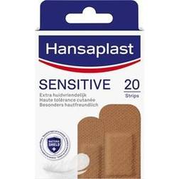 Hansaplast Sensitive Hautton Pflaster Medium 20 Strips