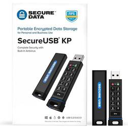 SecureData SecureUSB KP 16GB USB 3.0 Flash Drive