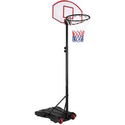 Panier de basket mobile avec roulettes hauteur 179 à 209cm