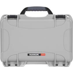 Nanuk 909 Case, No Foam, Silver