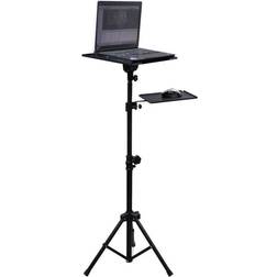 Soundlab Adjustable Tripod Laptop Stand With Mouse Shelf