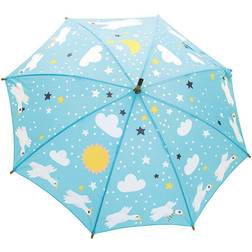 Vilac Parapluie Le voyage des oies Michelle Carlslund H 67 cm Bleu