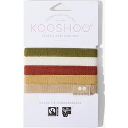 Kooshoo Hårelastikker Classic Plastikfri 5 Stk