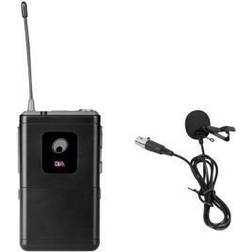 OMNITRONIC UHF-E Series Bodypack 523.1MHz Lavalier Microphone