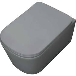 Lavabo Vaso Wc Sospeso Tribeca Scarico A Parete Bianco Lucido
