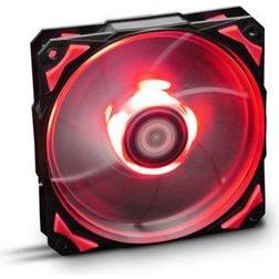 NOX H-Fan LED 120 mm Rouge