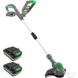 Gracious Gardens Gracious Gardens Cordless Grass Strimmer 18V Bundle