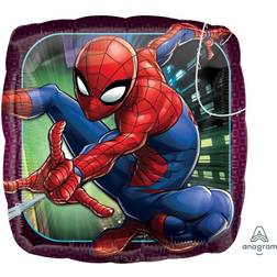 Amscan Folieballong Spider-Man Kvadrat