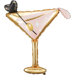 PartyDeco Folieballong XL Cocktailglas