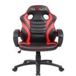 Red fighter C6, Universal gamingstol, 90 kg, Polstret sæde, Polstret ryglæn, Universel, Sort, Rød