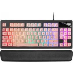 Mars Gaming Clavier MKAXPES Filaire Qwerty ES Rose