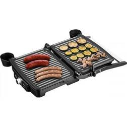 ECG Electric grill Contact, 2000W, Gray color