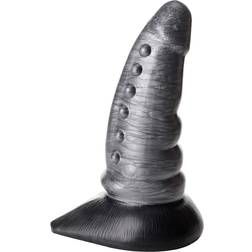 XR Brands Creature Cocks Beastly Silikone Dildo 21 cm Sølv