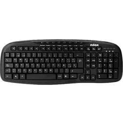 Nilox Multimedia Keyboard Black