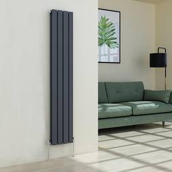 WarmeHaus Designer Radiator Panel Modern Heating Small Vertical Double 1600x272mm