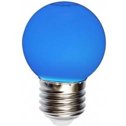 Spectrum E27 1W Blå LED dekorationspære, 45mm