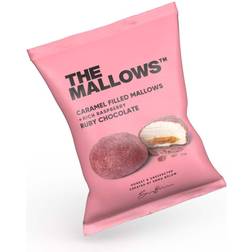 The Mallows Skumfiduser med Karamelfyld & Chokolade Ruby Chocolate, 18g