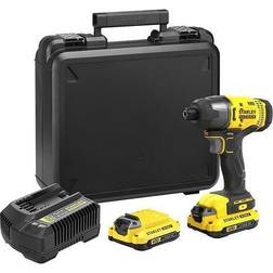 Stanley Slagskruetrækker SFMCF800C2K-QW; 18 V; 2x1,5 Ah batt