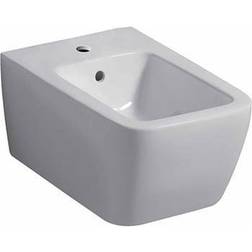 Geberit iCon Square Wandbidet 231910, geschlossene Form, Farbe: Weiß mit KeraTect