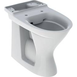 Ifö toiletskål 650x355x480mm limning skjult S-lås/høj porcelæn I