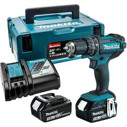 Makita DHP482RFJ 18v LXT Combi Drill inc 2x 3.0Ah Batteries