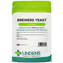 Lindens Health + Nutrition Brewers Yeast 300mg 500