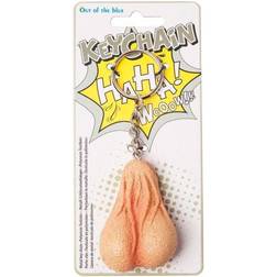 Testicle Metal Key Chain