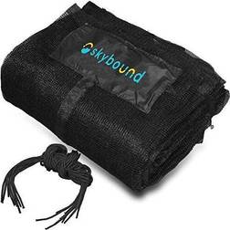 Skybound 15ft Trampoline Net for Trampolines Using 6 Straight Poles or 3 Arches (Fits Jump Zone)