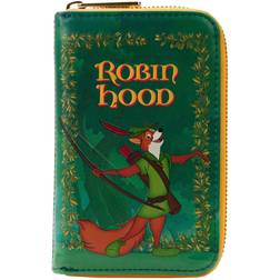 Loungefly Disney: Classic Book Robin Hood Zip Around Wallet