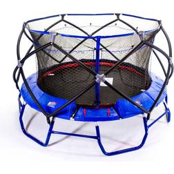 Monxter Titan XT8 Outdoor Trampoline with Safety Enclosure Net, 15FT, Blue