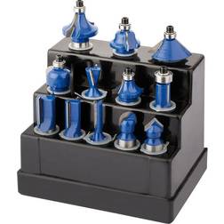 Draper 1/2" Tct Router Bit Set 1/2"