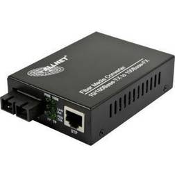 Allnet ALL-MC107-ST-MM, 100 Mbit/s, IEEE 802.3,IEEE 802.3u,IEEE 802.3x, Hurtigt ethernet, 10,100 Mbit/s, 10BASE-T,100BASE-TX, 100BASE-FX