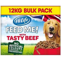 HiLife Feed Me! Complete Nutrition With Beef Dry Dog Food 12kg