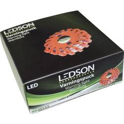 Ledson batteridriven varningspuck