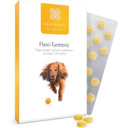 Healthspan Flexi-Turmeric for Dogs, 120 Tablets, Joint
