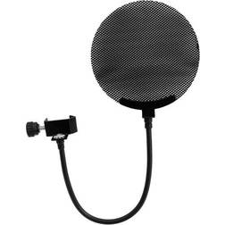 Omnitronic Microphone-Pop Filter metal, black