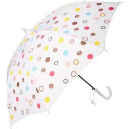 Foxfire White Polka Dots Girls Umbrella