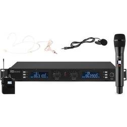 Power Dynamics PD632C 2x 20-Channel Digital UHF Wireless Microphone System Combi TILBUD NU