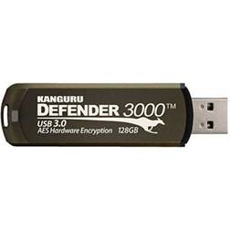 Kanguru Defender 3000 16GB krypterat USB-minne, AES 256-bit